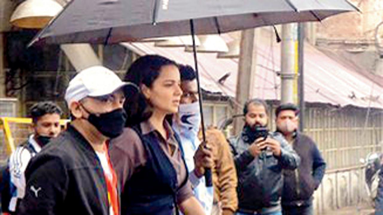 Despite the odds! Kangana Ranaut kickstarts shooting for Dhaakad, amid protests