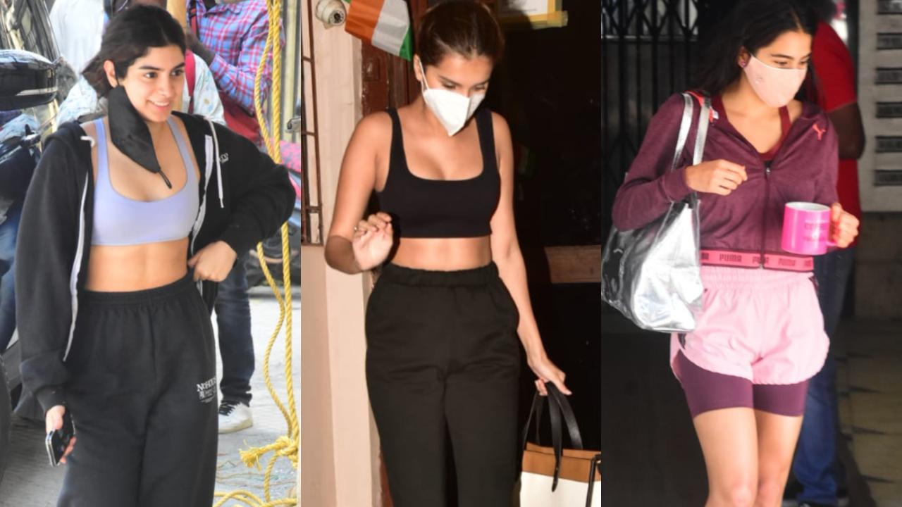 Celebs day out: Farhan-Shibani, Sara Ali Khan, Khushi Kapoor, Tara clicked