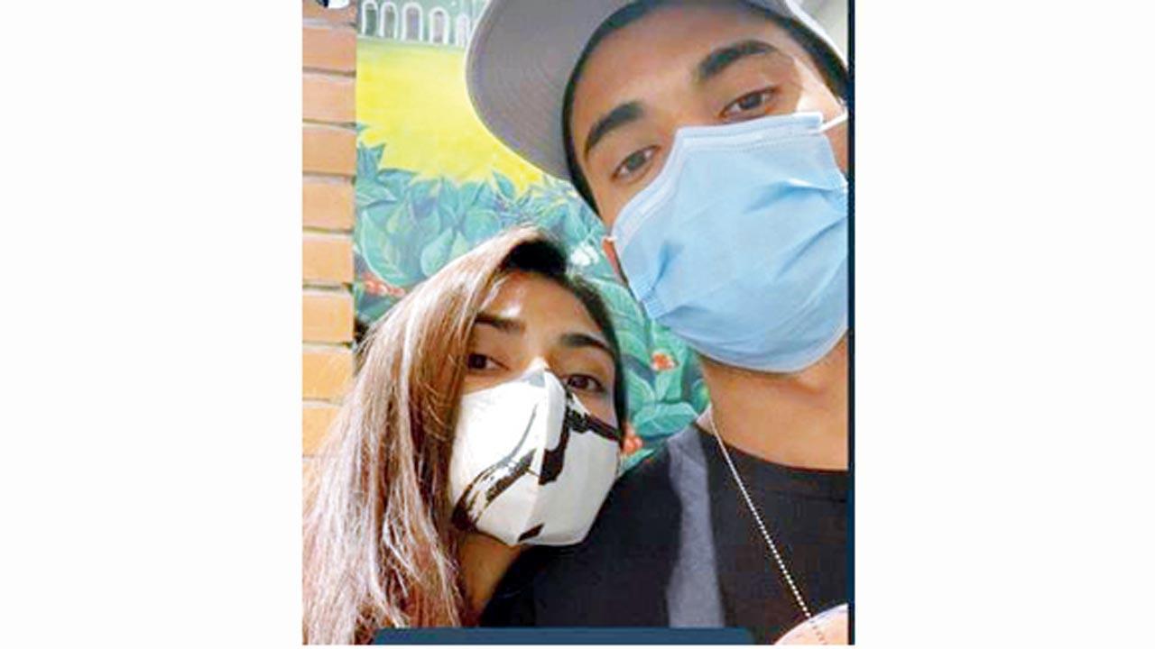 All loved up: Athiya Shetty shares an unseen picture with rumoured beau KL Rahul