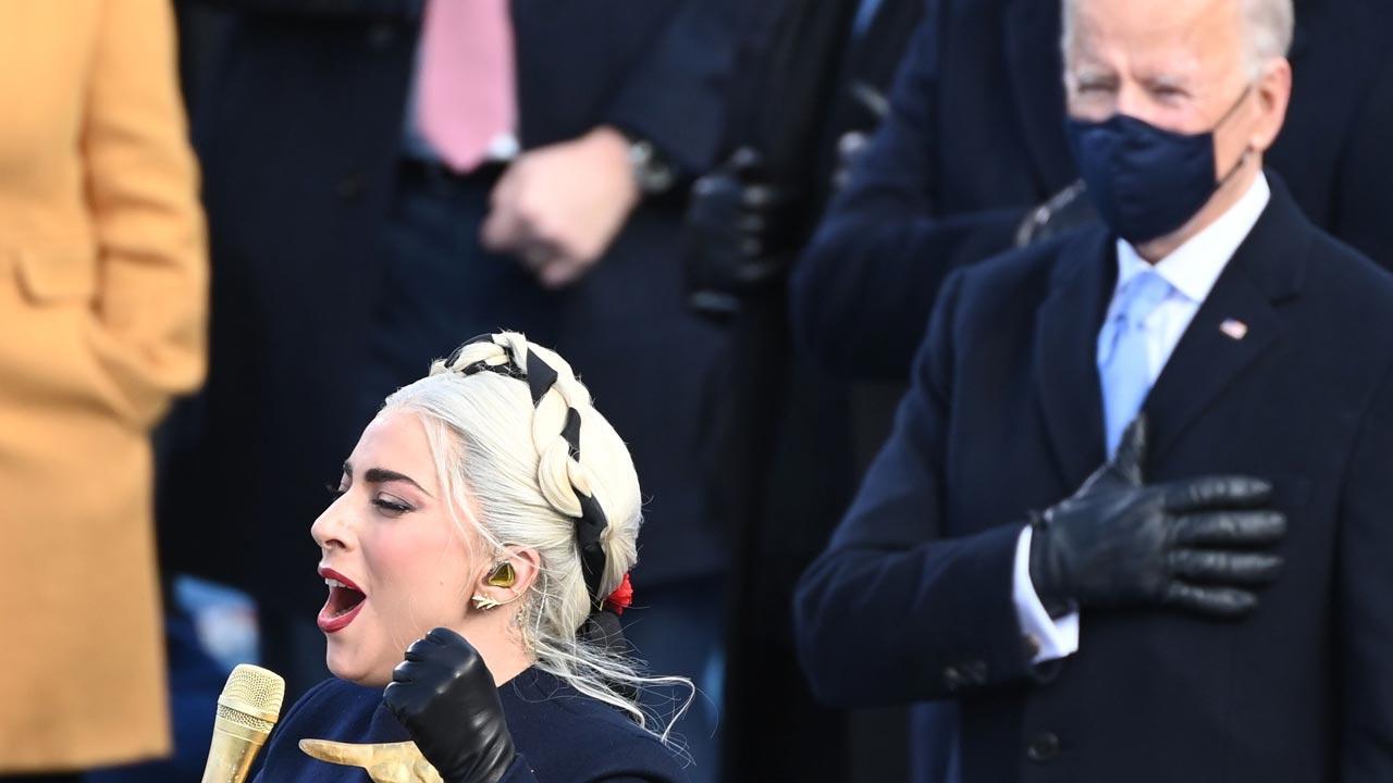 Joe Biden's inauguration: Lady Gaga delivers powerful rendition of US national anthem