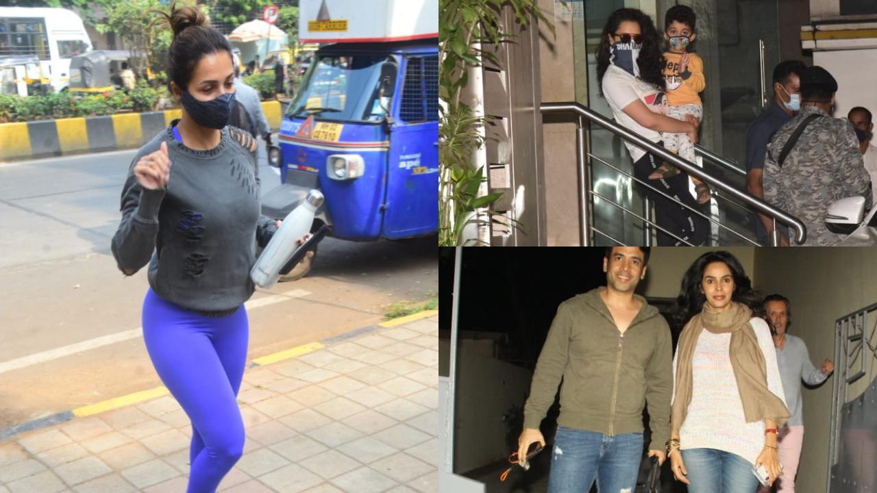 Bandra diaries: Malaika Arora, Kangana Ranaut, Mallika Sherawat clicked