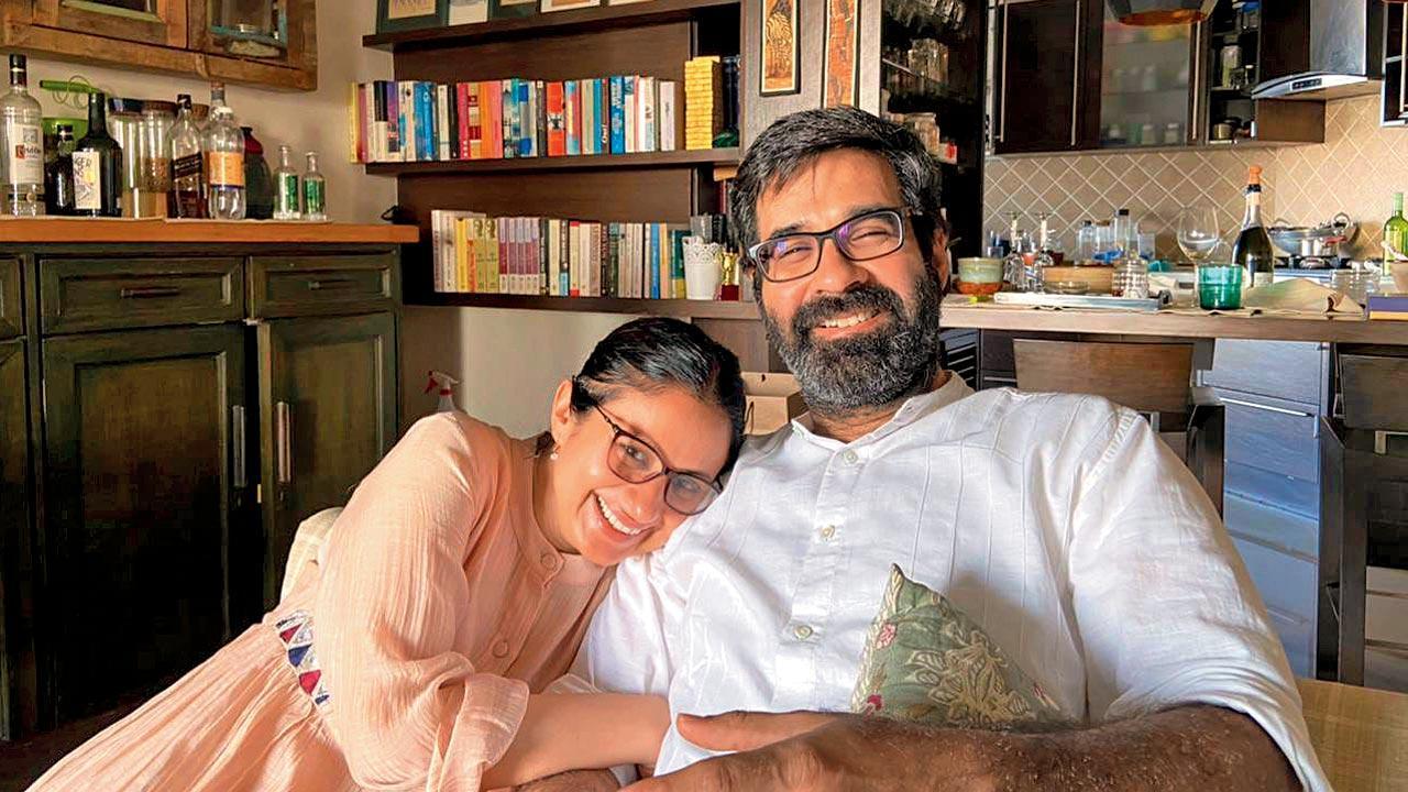 Quiet moment: Rasika Dugal celebrates a low-key birthday with family and close friends
