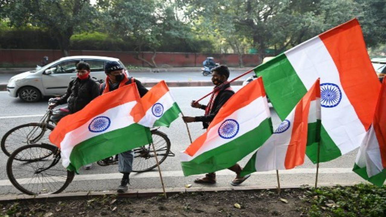 Indo-Tibetan Border Police's Republic Day march with Tricolour at 17,000 feet