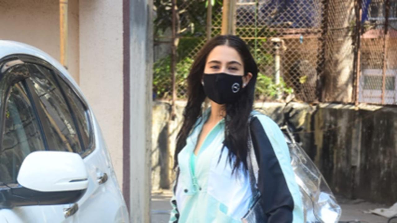 Watch video: Sara Ali Khan channels weekend workout motivation with aerial yoga