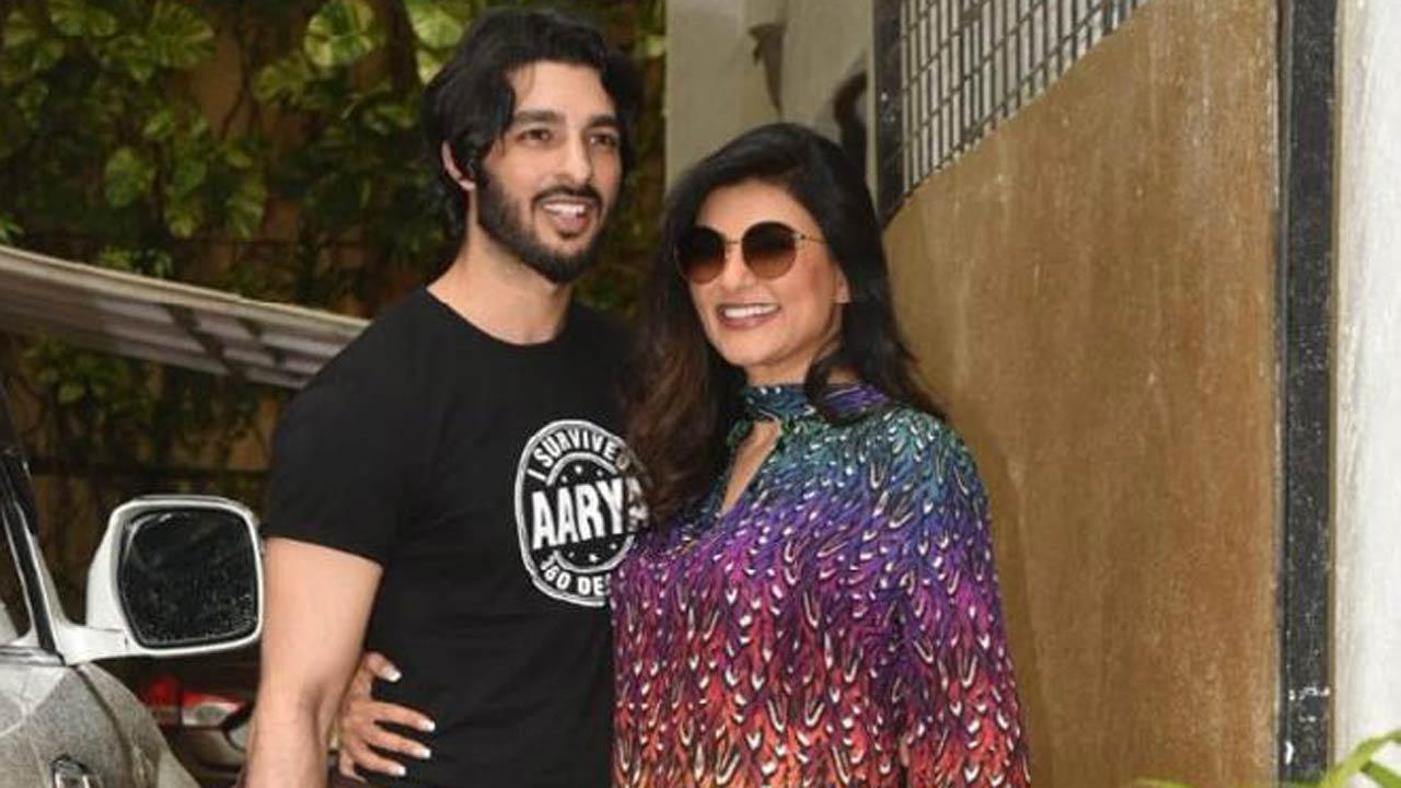 See Post: Sushmita Sen's birthday wish for her 'Babush' Rohman Shawl is too cute