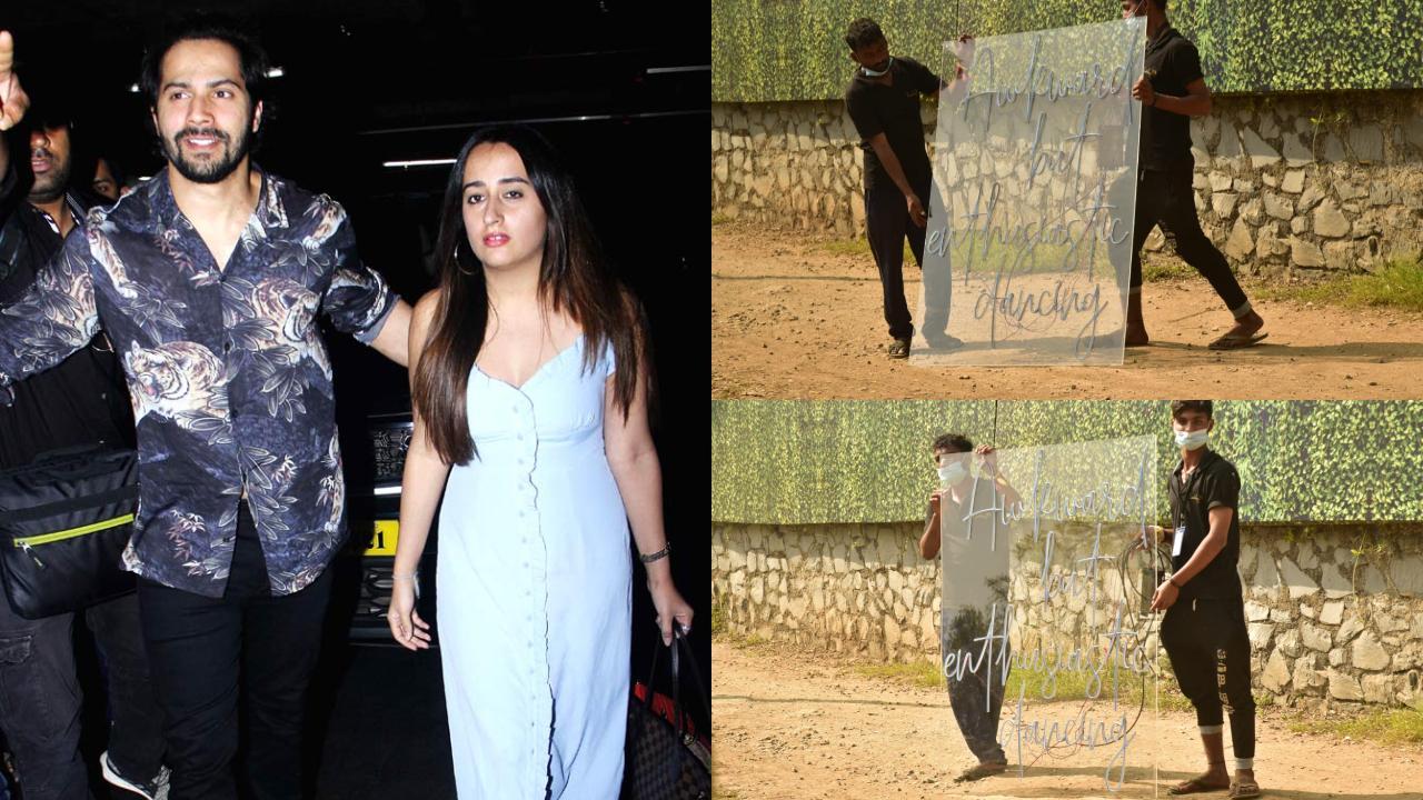Here's what cameras spotted outside Varun Dhawan, Natasha Dalal's wedding venue!