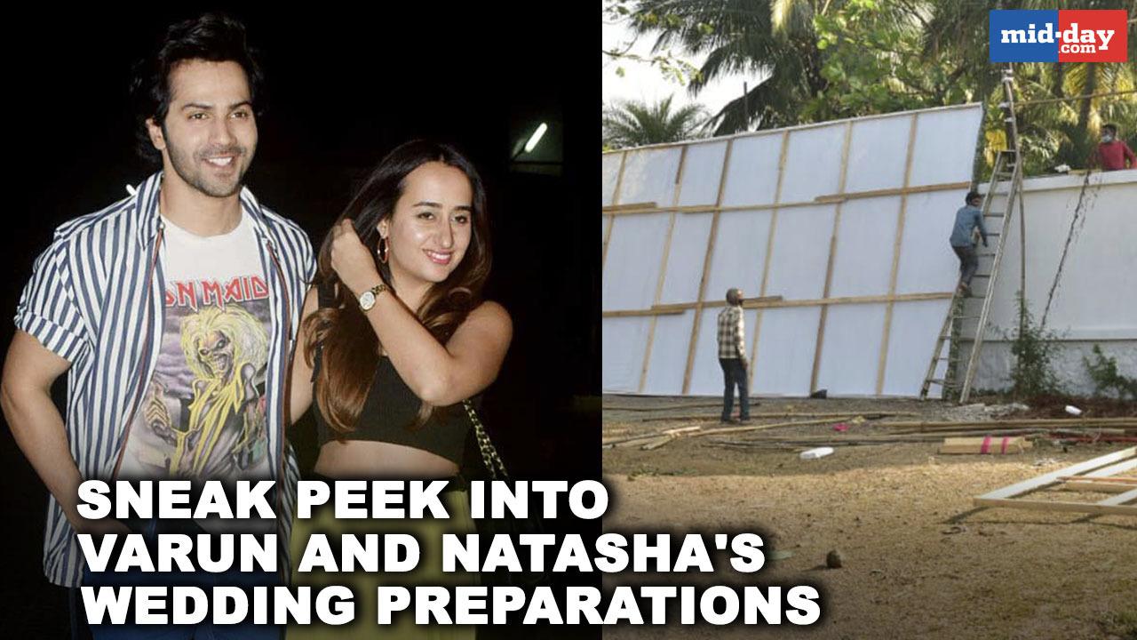 Sneak peek into Varun and Natasha's wedding preparations