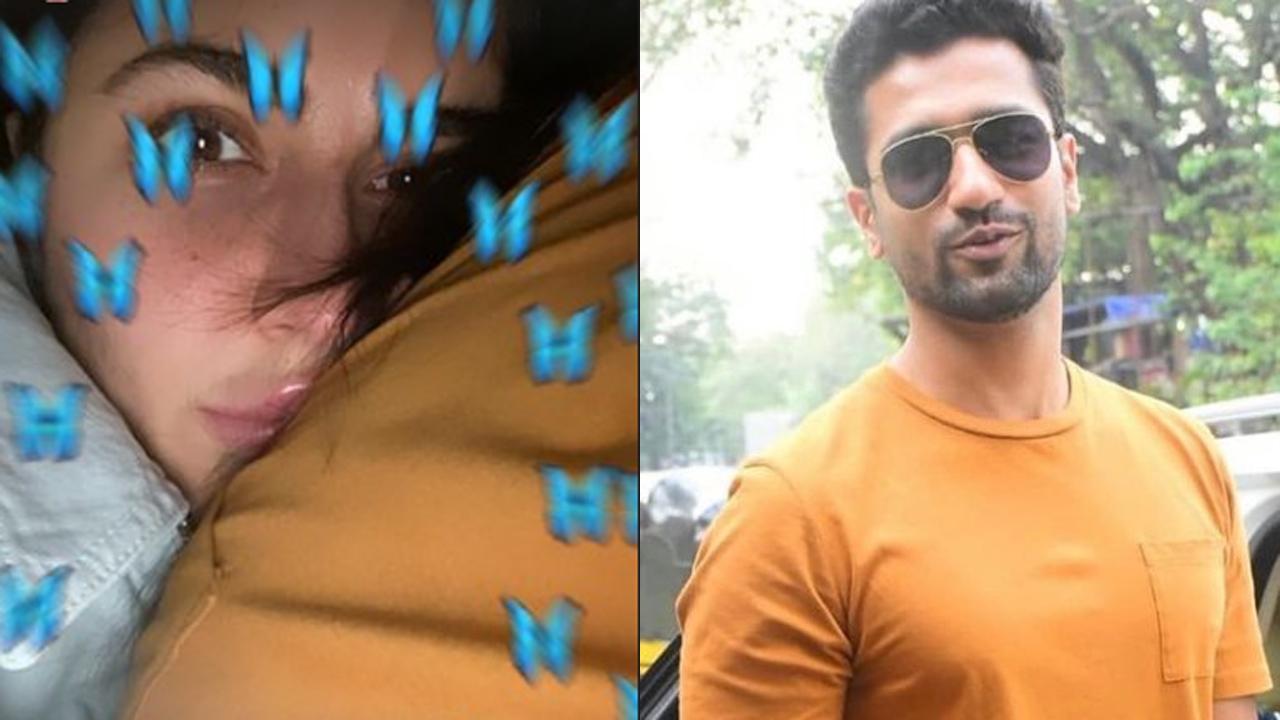 Photo proof! Is Katrina Kaif hugging Vicky Kaushal in new butterfly selfie?