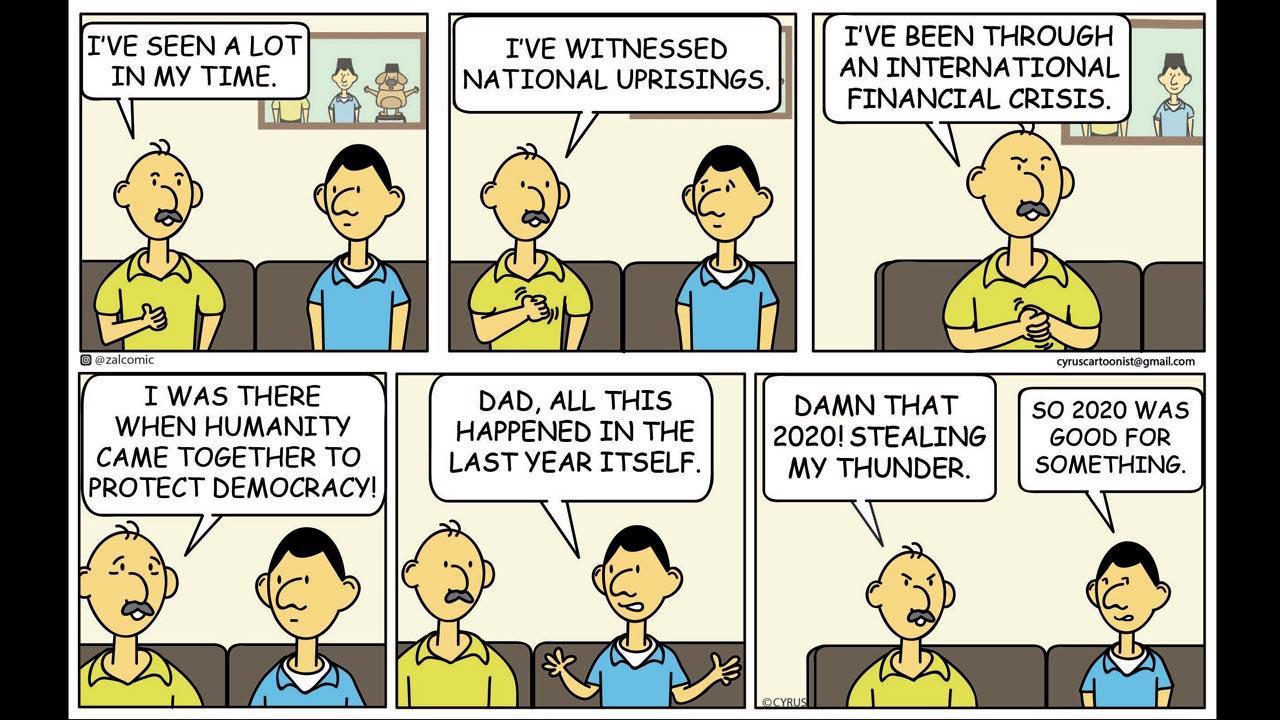Sunday Cartoon: Cyrus Daruwala Presents - Zal