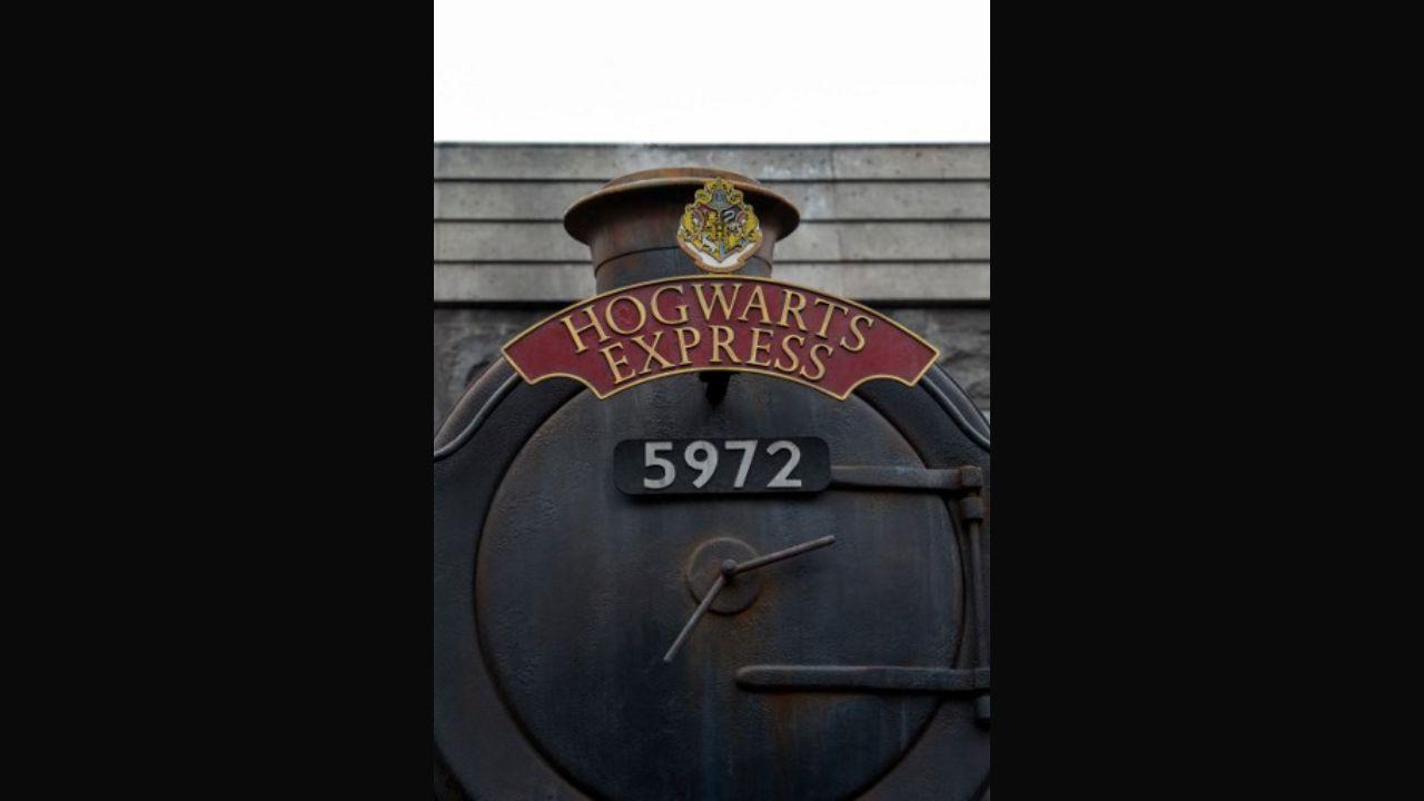 According to the books, Harry Potter received his first letter for the Hogwarts School of Witchcraft and Wizardry on July 24, 1991. A little over a month later, he boarded the Hogwarts Express from Platform 9 ¾ every year on September 1. This photo is a view of the train in Hogsmeade at the grand opening of the 'Wizarding World of Harry Potter' at Universal Studios Hollywood, in Universal City, California, on April 7, 2016. Photo: AFP 