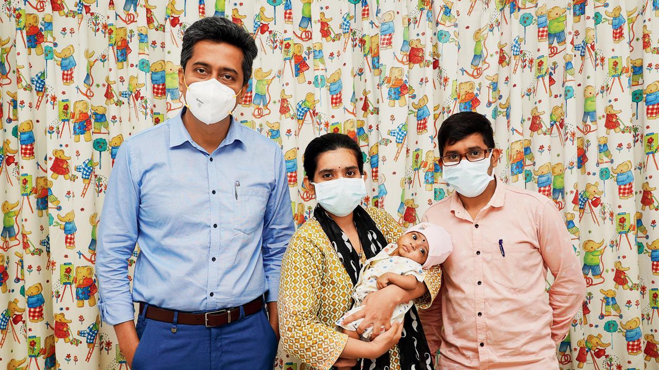 Eight-month-old smallest in Western India to get part of mother’s liver