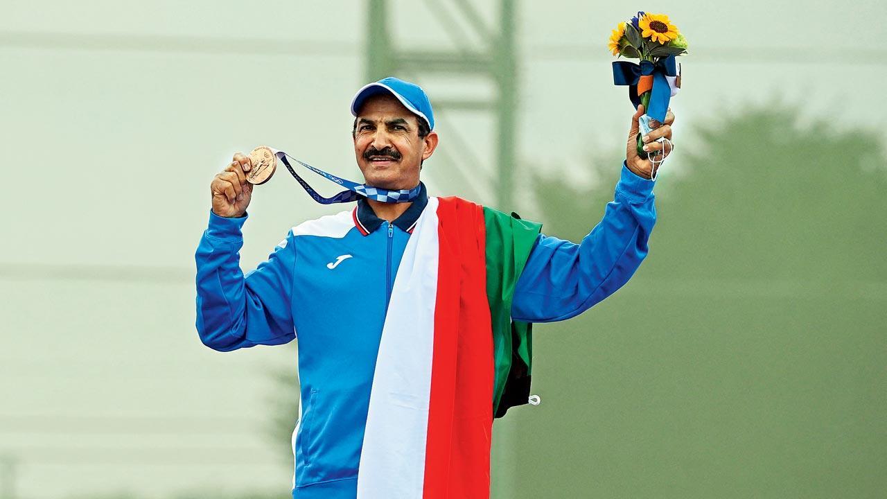 Kuwait’s Abdullah Alrashidi shoots bronze at 58