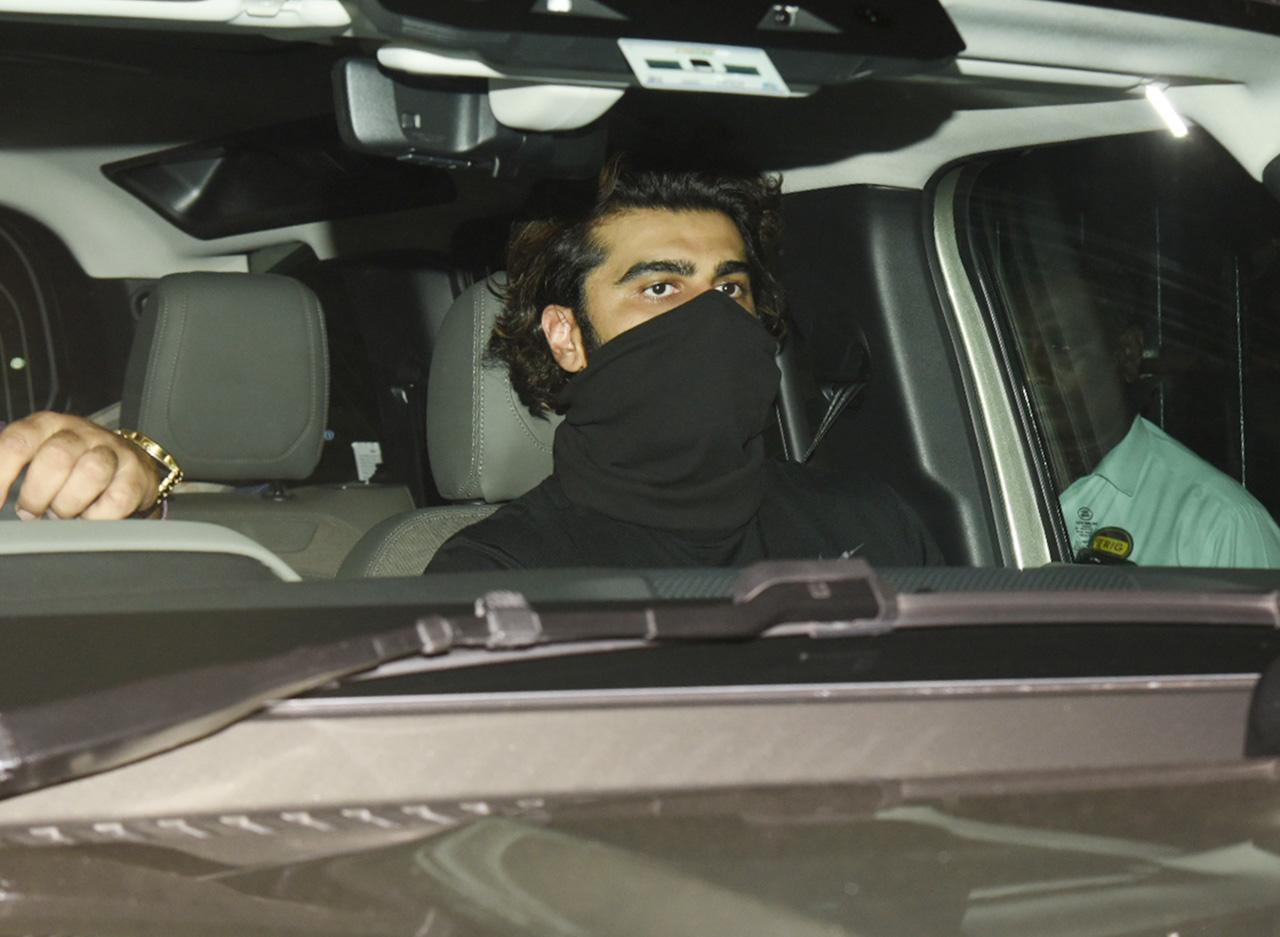 Arjun Kapoor seen leaving post the football session with B-Town buddies. The actor was last seen in 'Sardar Ka Grandson'. He will be next seen in 'Ek Villain Returns', and 'Bhoot Police'.