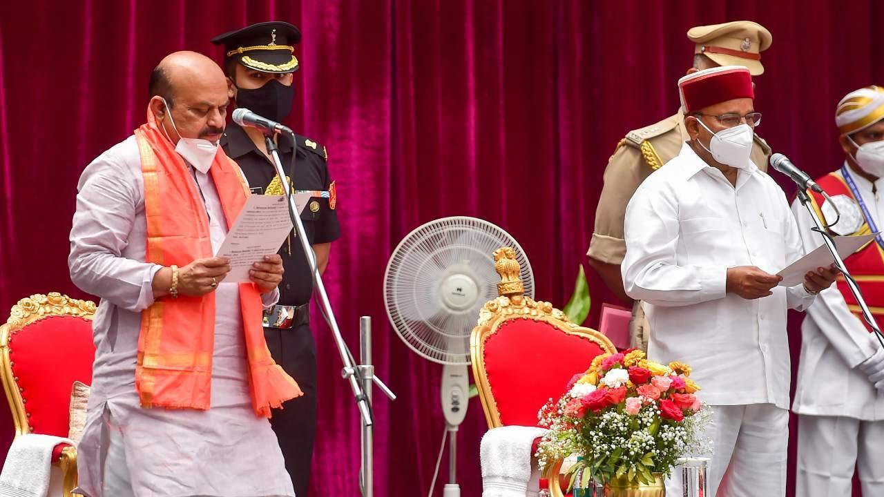 Basavaraj Bommai sworn-in as 30th Chief Minister of Karnataka
