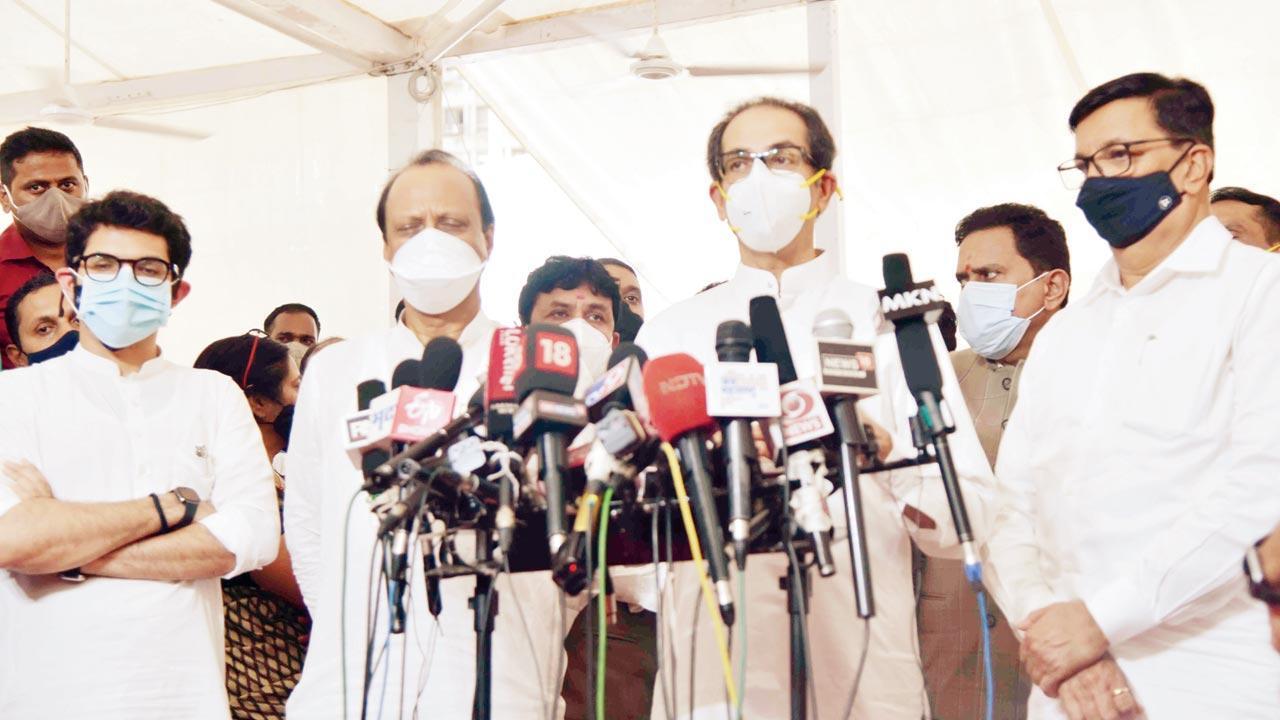 Behave, CM Thackeray tells BJP members