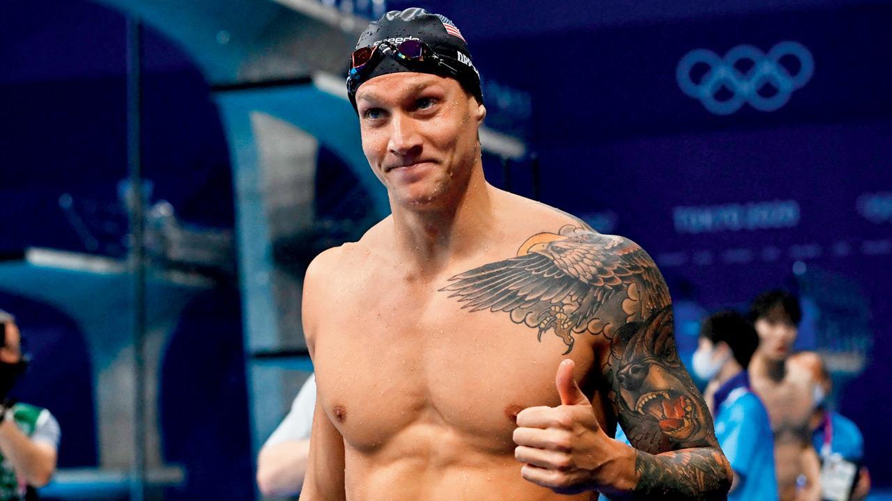 US swimmer Dressel claims 100m freestyle gold