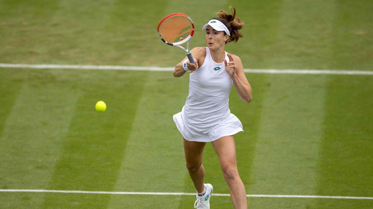 Wimbledon: Alize Cornet knocks Bianca Andreescu out