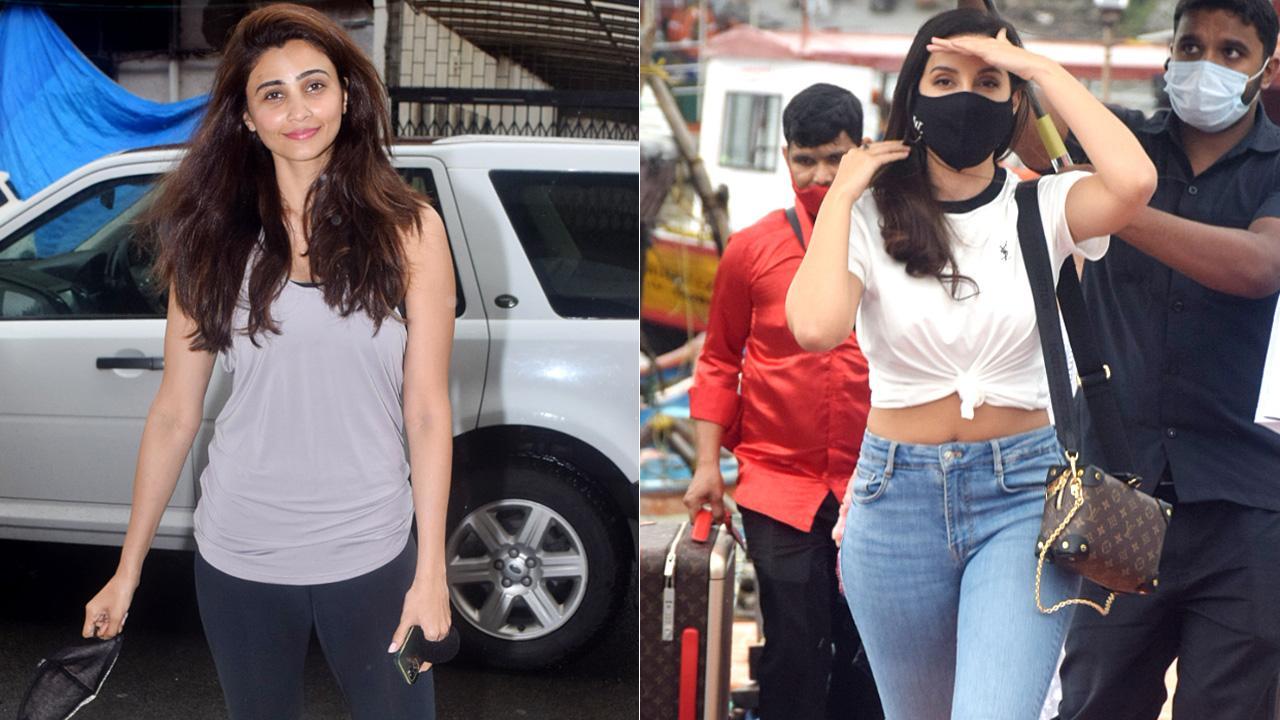 Nora Fatehi, Daisy Shah and Sonali Bendre clicked in city