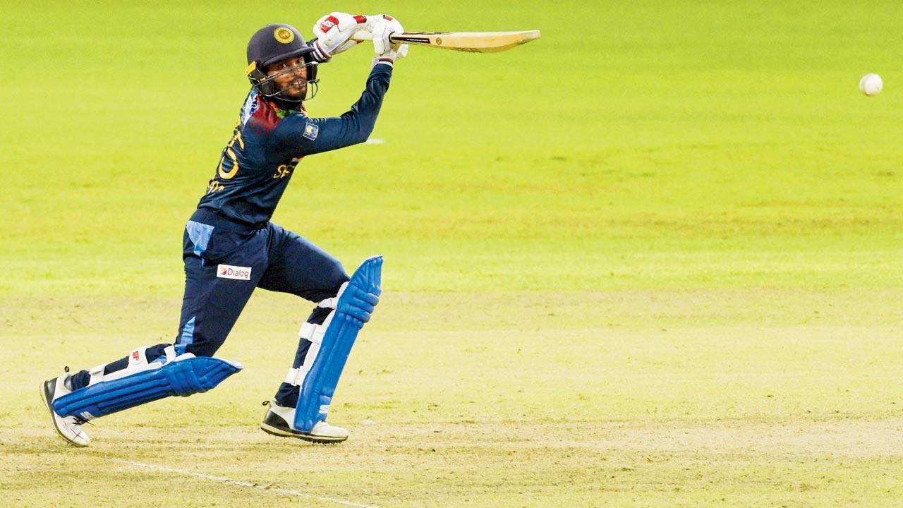 Dhananjaya helps SL level series against India