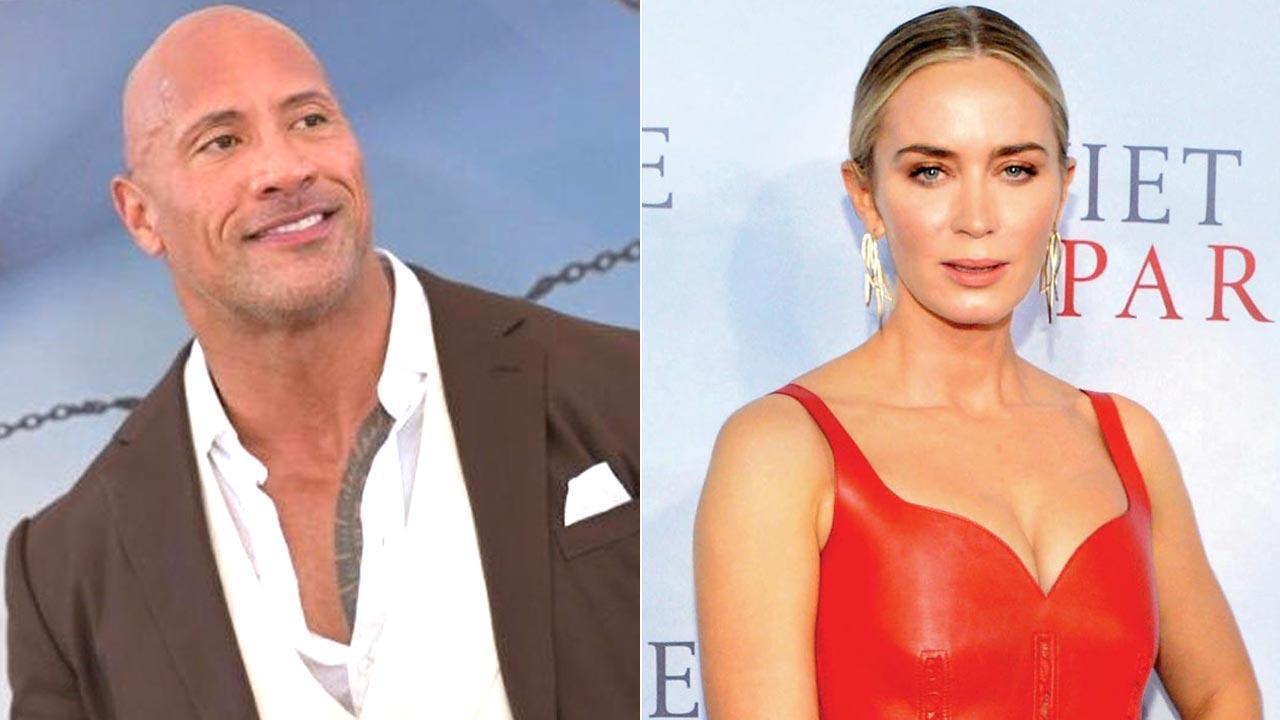 Dwayne Johnson got 'ghosted' by Emily Blunt