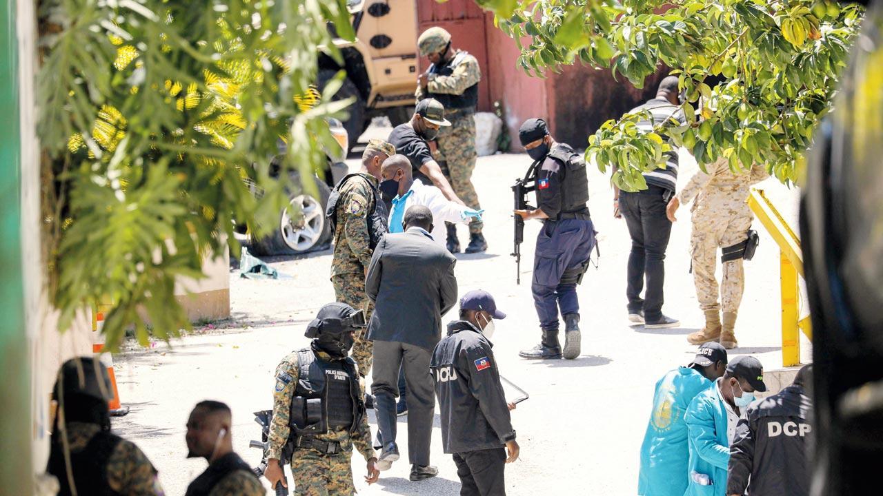 Security forces kill four people suspected of assassinating Moise