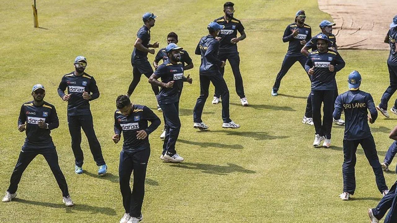 Lankan player tests positive