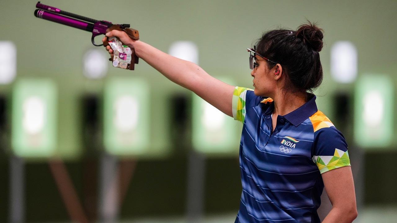 Tokyo Olympics: Manu Bhaker placed 5th, Rahi on 18th after 1st round of qualification in women's 25m pistol