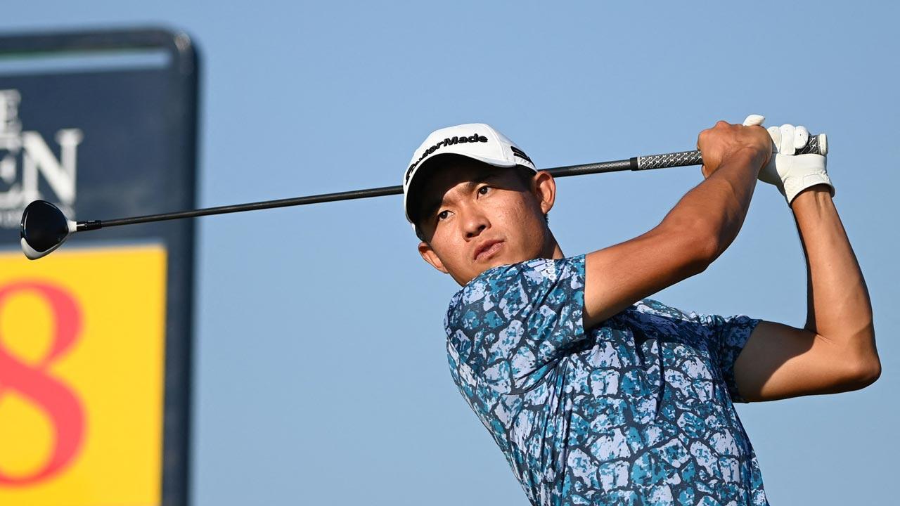 Debutant Morikawa closes in on British Open golf win