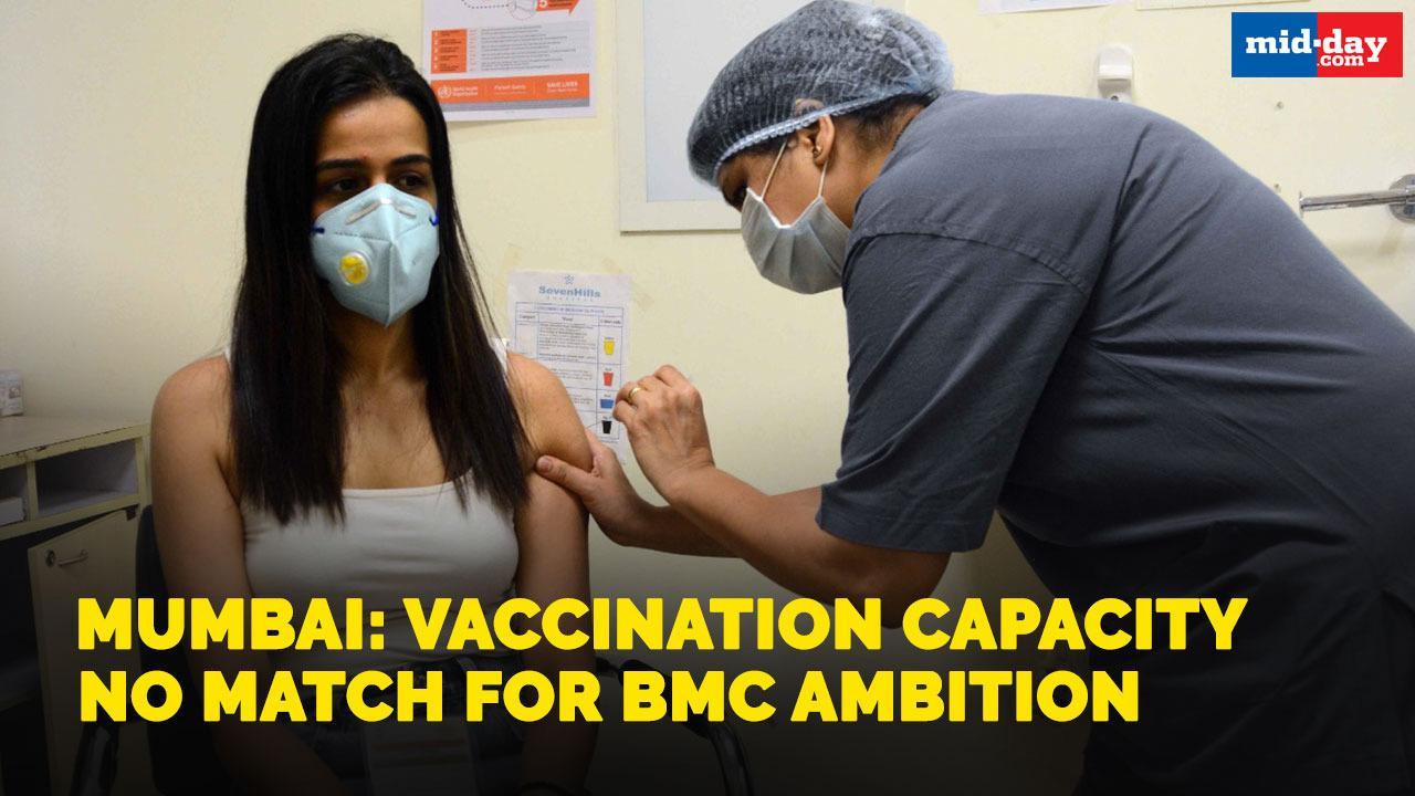 Mumbai: Vaccination capacity no match for BMC ambition