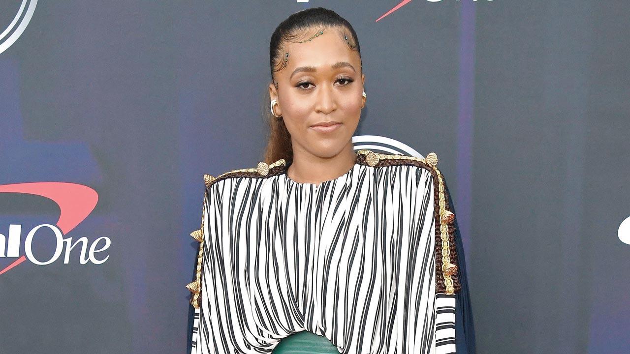 Osaka returns to spotlight on red carpet at The ESPYS