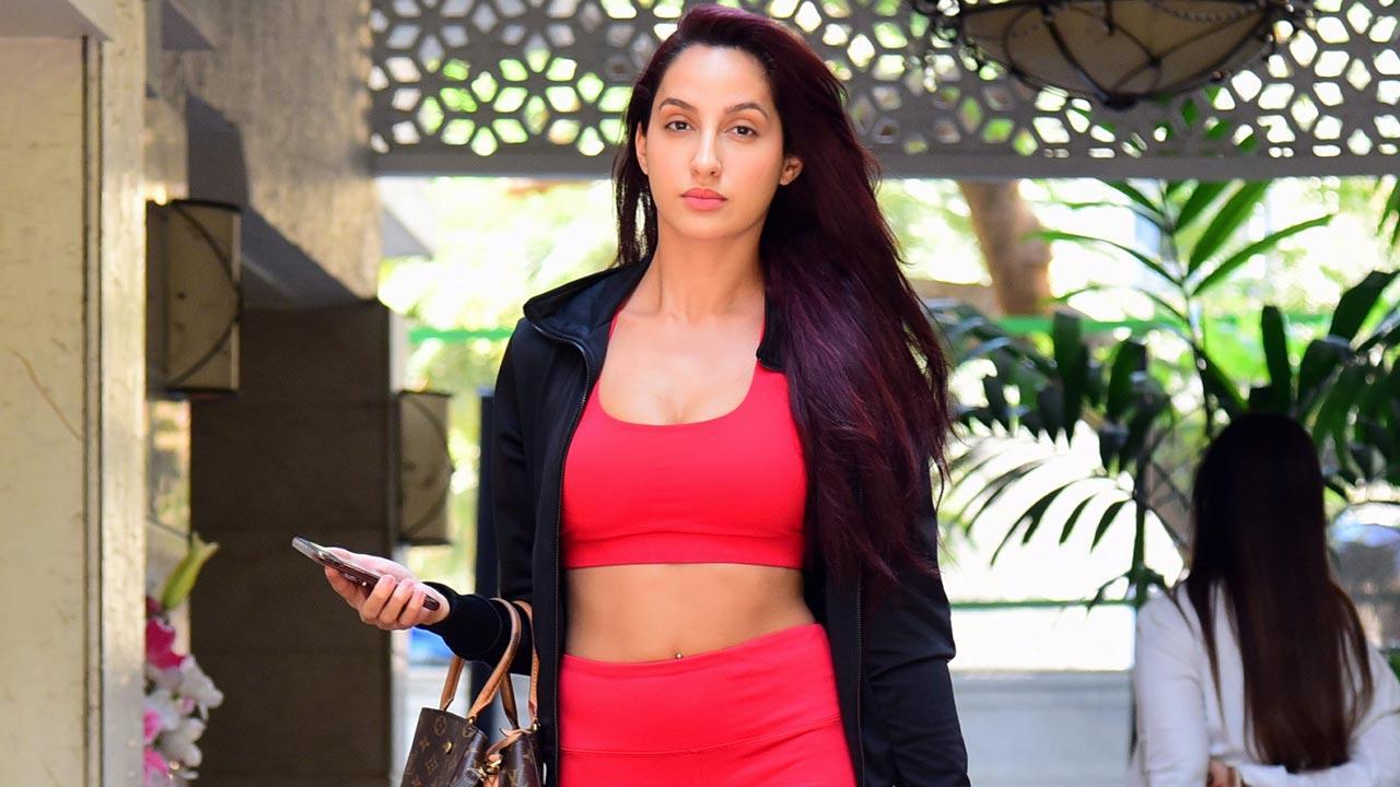 Nora Fatehi expresses desire to star in her idol Madhuri Dixit Nene's biopic