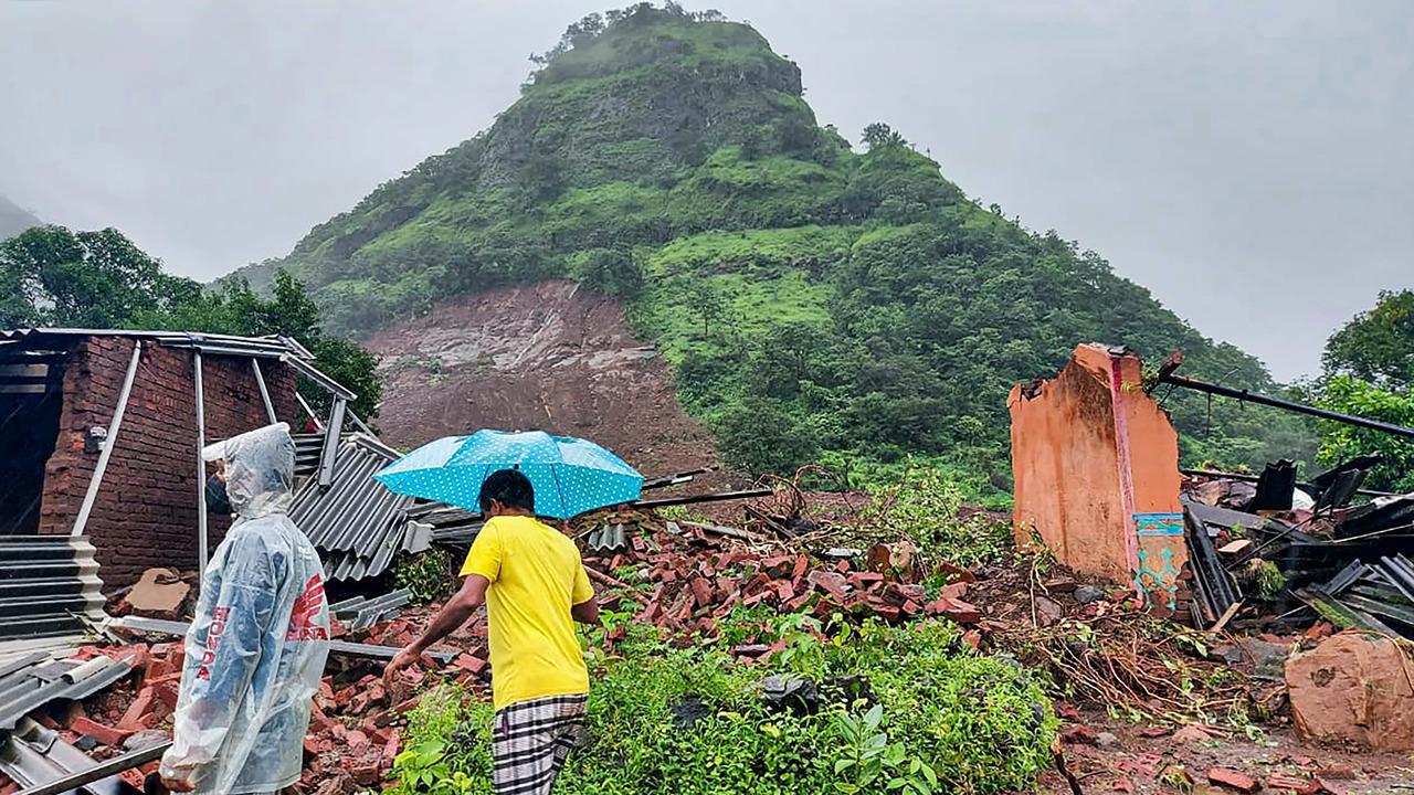 Maharashtra: Death toll in rain-related incidents in flood-hit Raigad reaches 47
