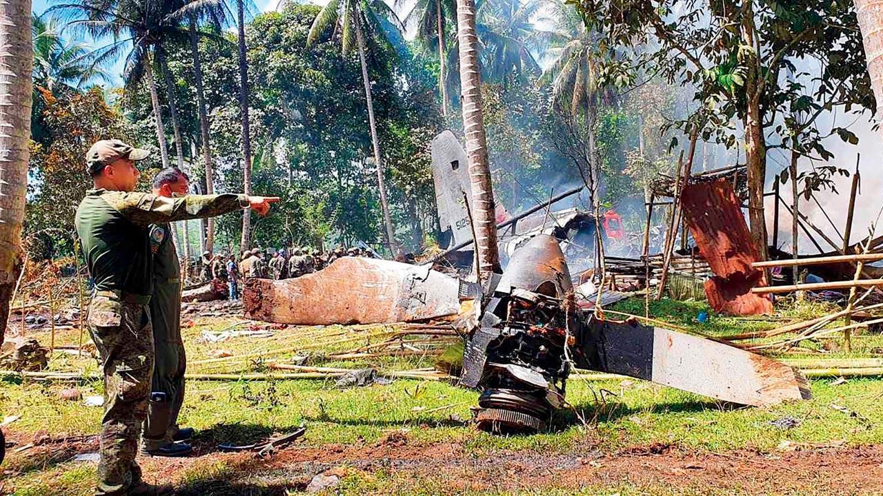 Philippine plane crash toll hits 50, all accounted for