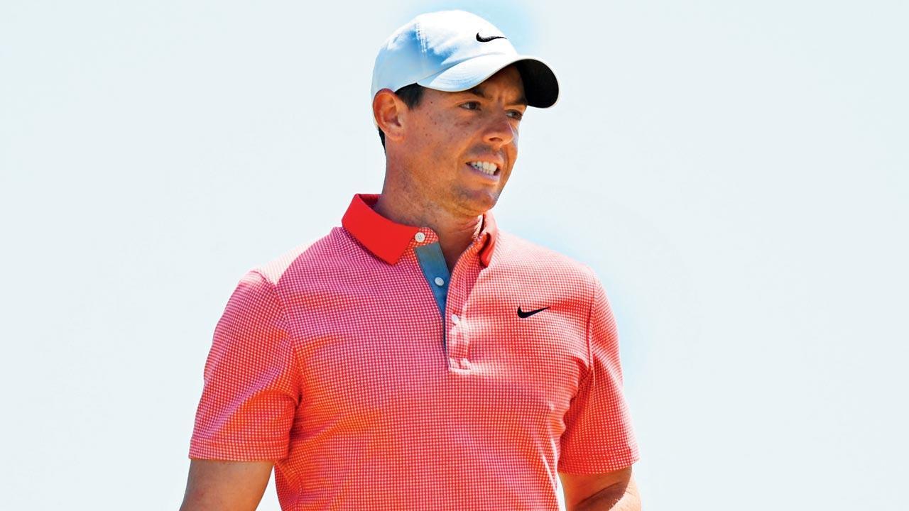 Tale of two nines frustrates Rory at British Open