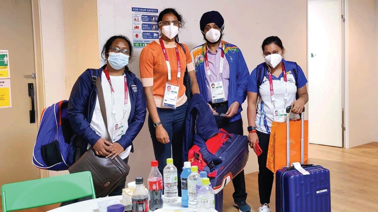 First batch of India contingent checks in at Games Village