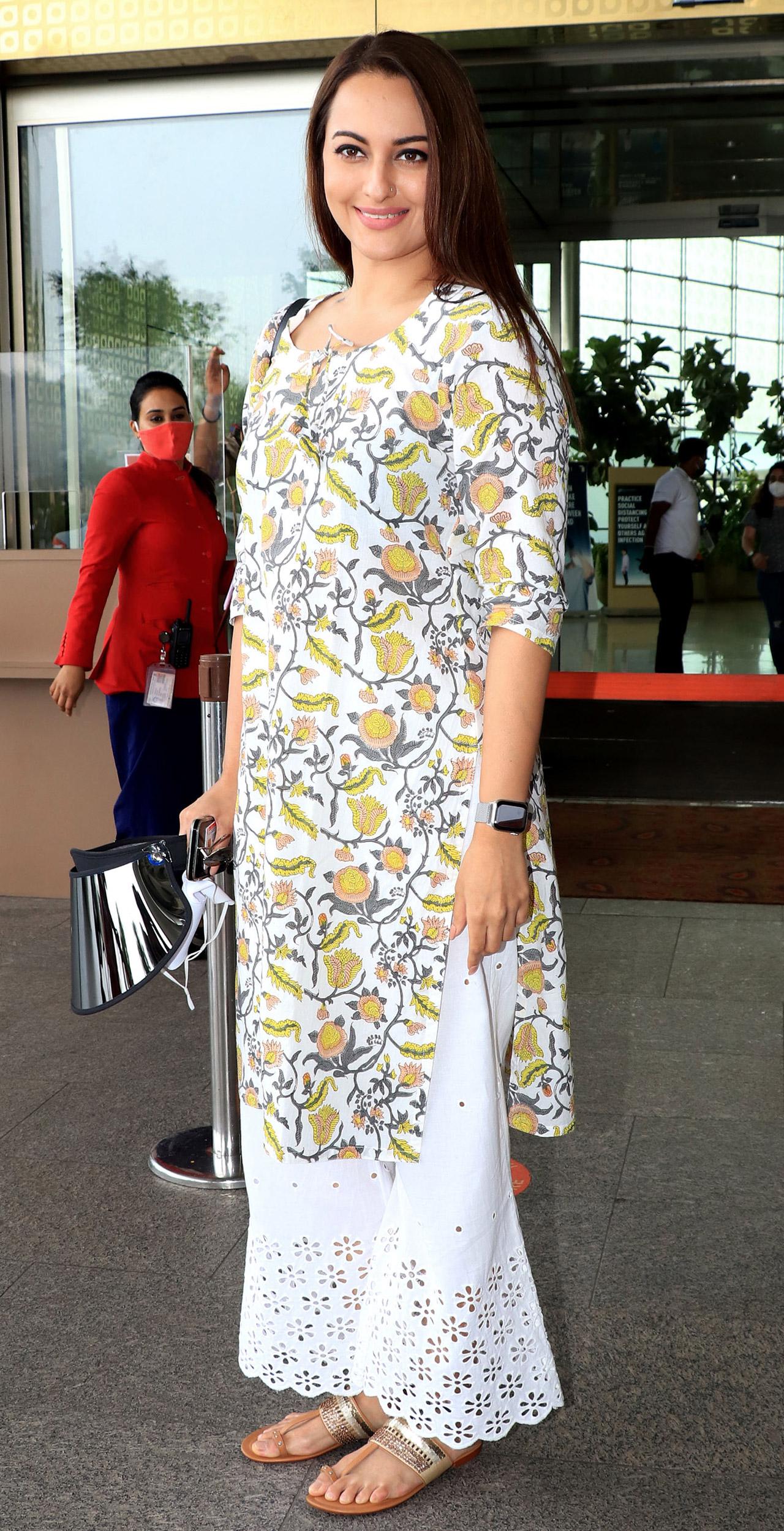 Sonakshi Sinha will next be seen in the Ajay Devgn-starrer 'Bhuj: The Pride Of India'. The upcoming film also features Sanjay Dutt and Nora Fatehi. The actress is also gearing up for her digital debut with the forthcoming series 'Fallen', where she plays a cop.