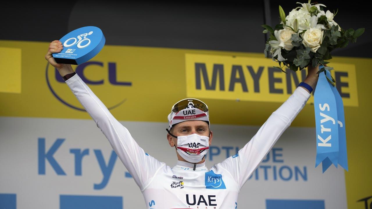 Tour de France: Champ Tadej Pogacar wins Stage 5