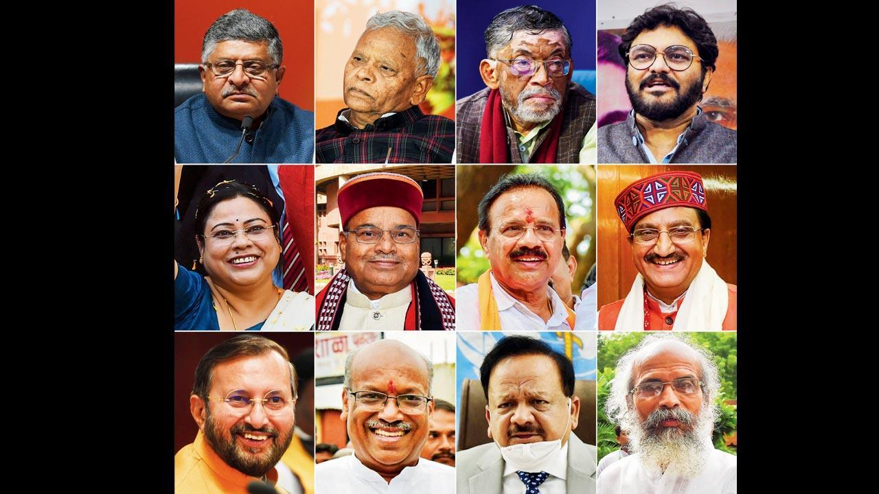Modi’s Cabinet reboot: 12 out, 15 in