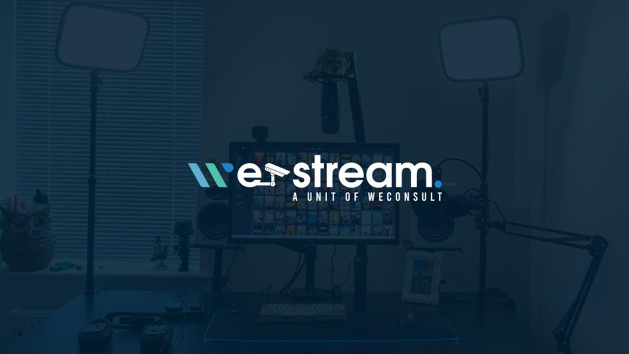 WEconsult Launches Streaming Vertical for Live-Broadcasting 