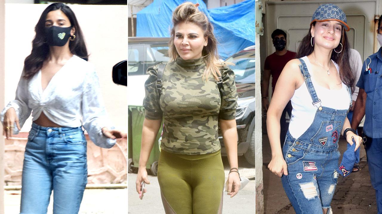 Alia Bhatt, Rakhi Sawant, Ameesha Patel