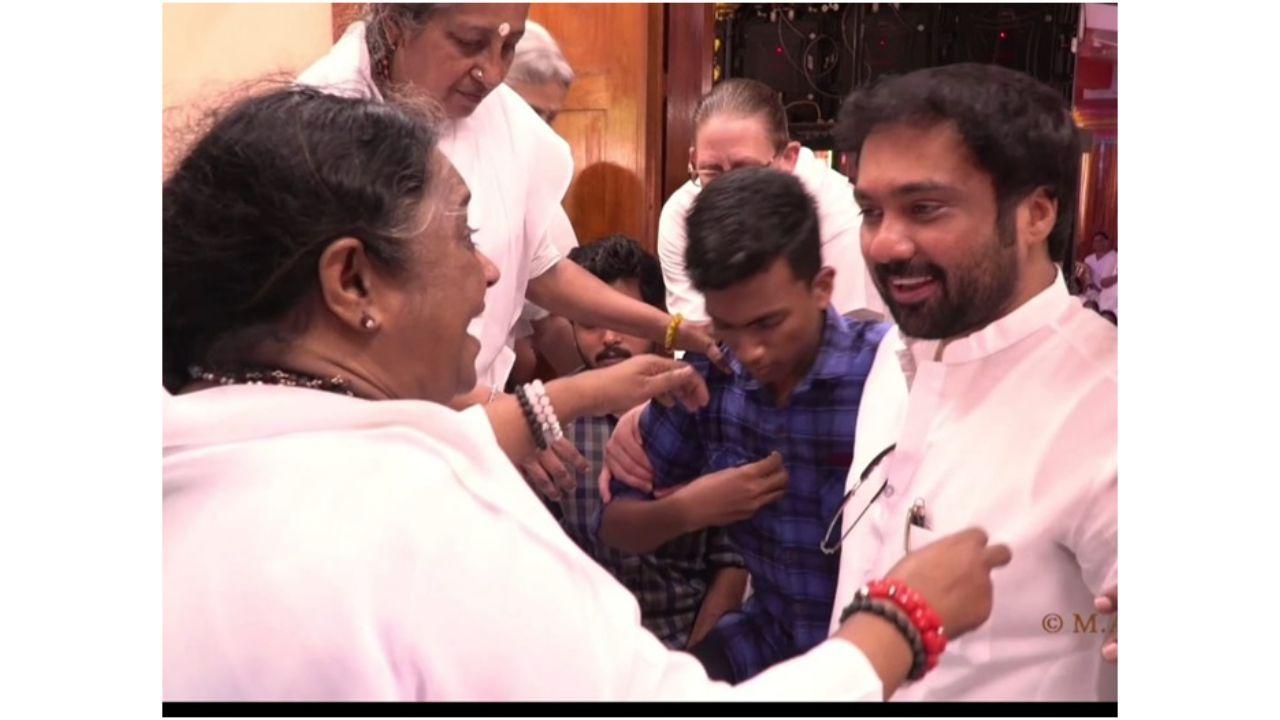 Meeting the hugging saint 'Amma' left everlasting imprints on my life: Azeez Abdulla