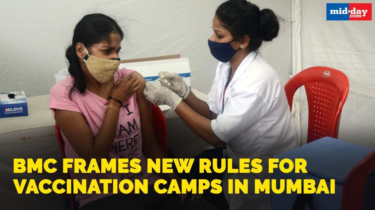 BMC frames new rules for vaccination camps in Mumbai