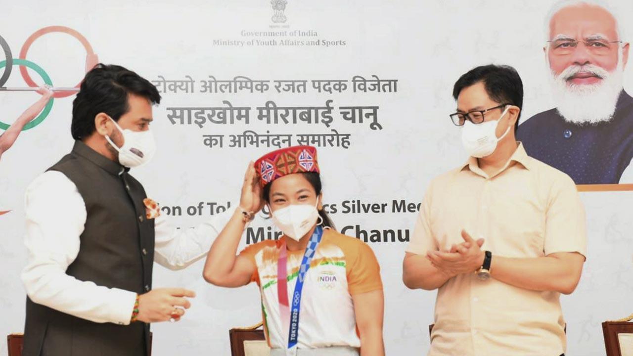 Mirabai Chanu dedicates Tokyo Olympics medal to India, thanks PM Modi for encouragement