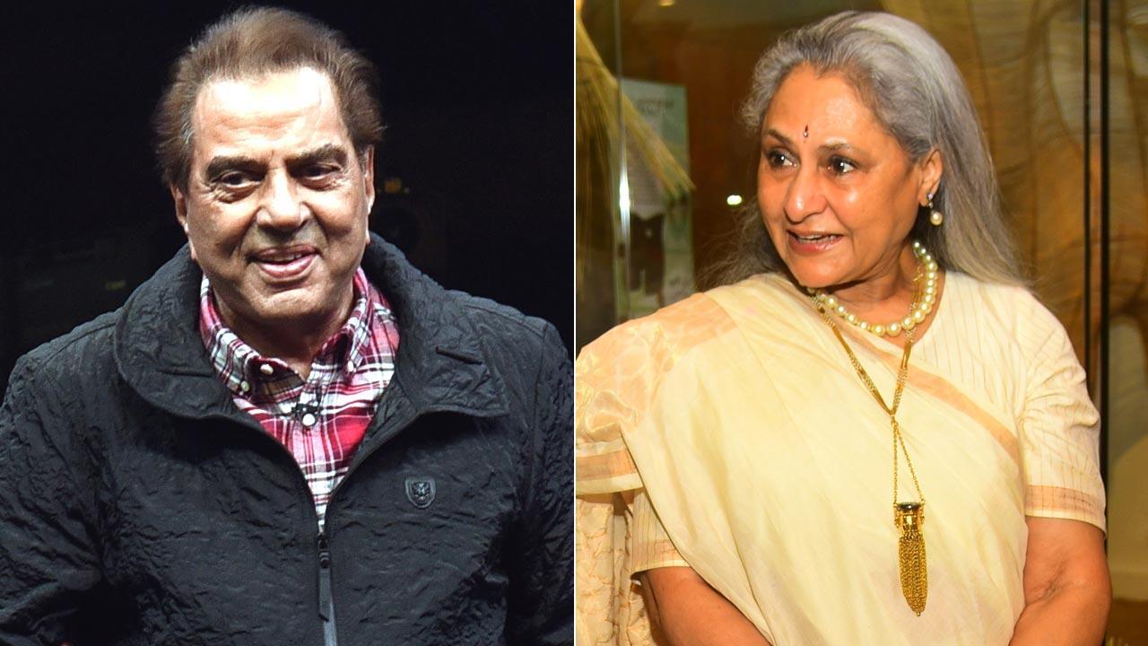 Dharmendra gets nostalgic in throwback picture with Jaya Bachchan before shooting for KJo's next film