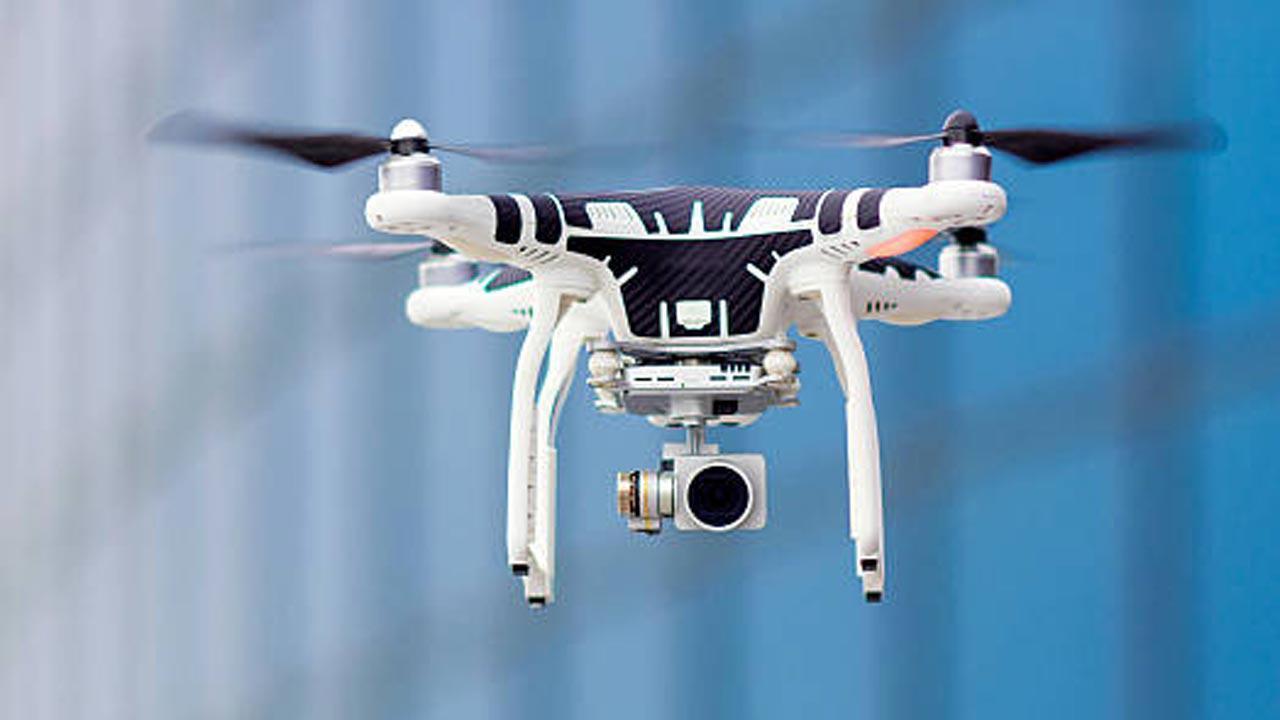 J&K police shoots down drone carrying IED material in border belt of Jammu