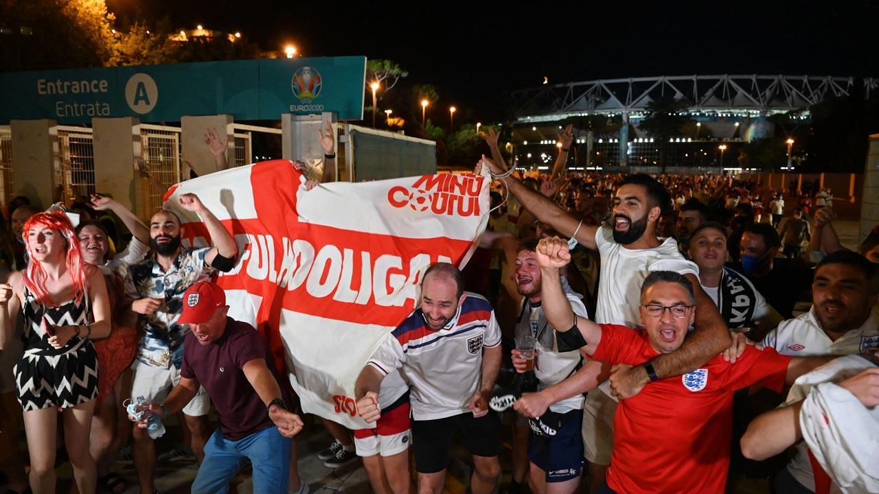 Euro 2020: Strict measures for English fans at quarter-finals