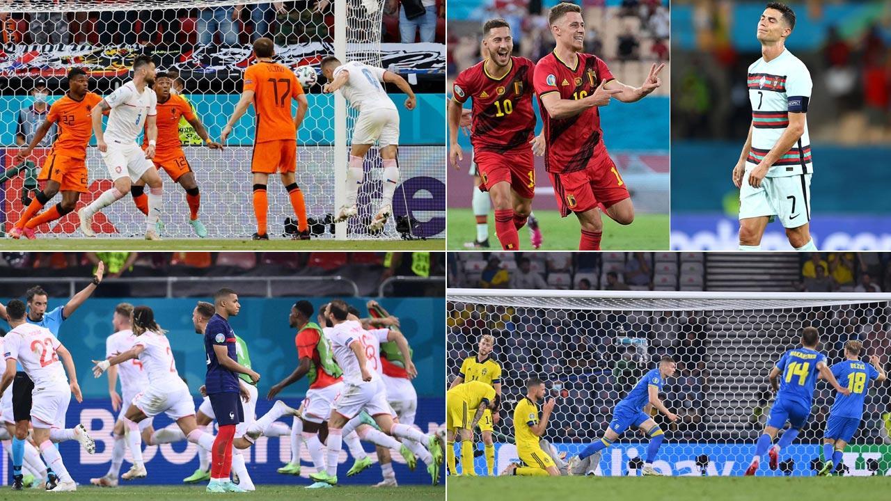 Biggest upsets of Euro 2020 have come in Round of 16