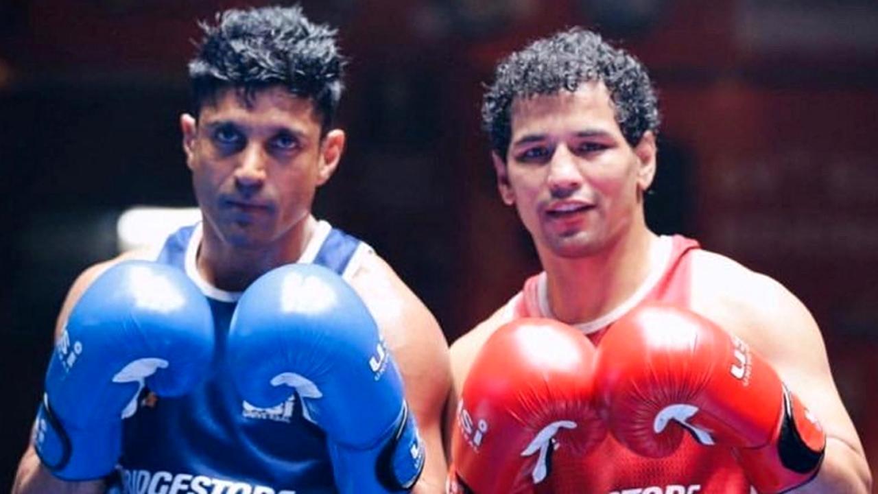 Neeraj Goyat enjoys switch from real to reel boxer in Farhan Akhtar's Toofan!