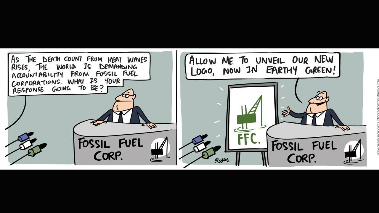 Green Humour: Comic Strip By Rohan Chakravarty