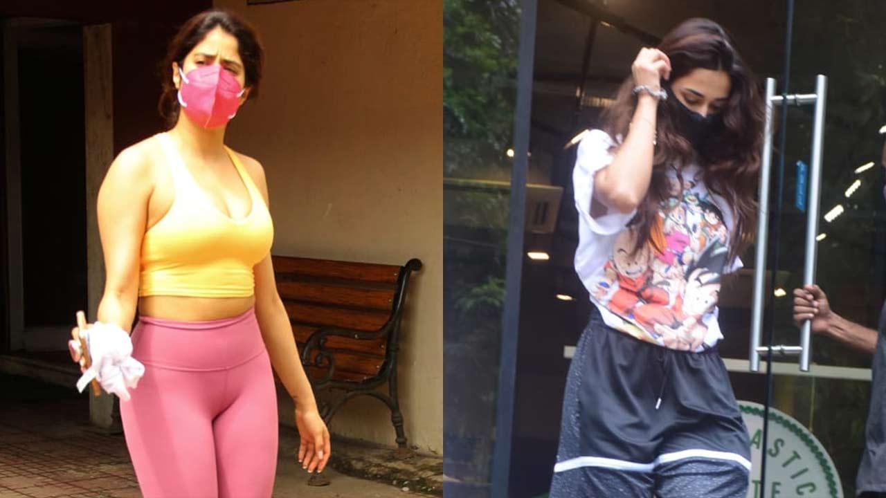 Sara Ali Khan, Disha Patani, Riteish Deshmukh, Genelia D'Souza snapped in Bandra